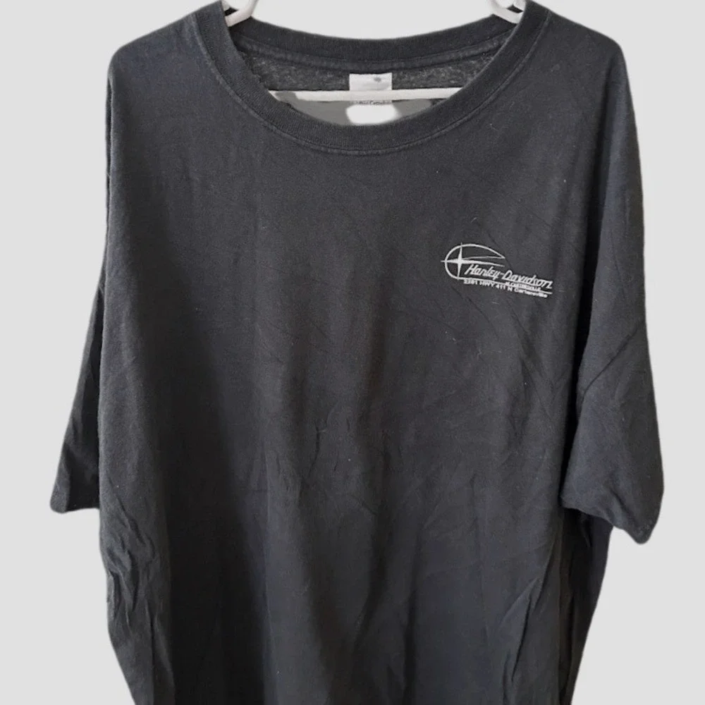 Harley Davidson Motorcycles American History Southern Integrity 3X‎ T-Shirt Blk